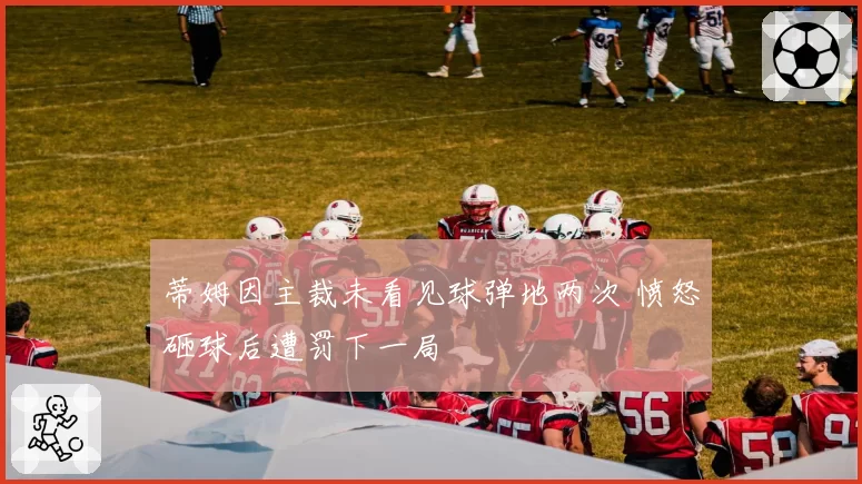 蒂姆因主裁未看见球弹地两次 愤怒砸球后遭罚下一局
